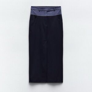 ‼️SALE‼️ Zara contrasting waist pencil skirt